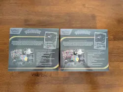 Pokemon Pitch Black Pokemon Center Elite Trainer Box ETB (Exclusive), Lot of 2 - Image 2