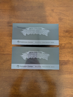 Pokemon Pitch Black Pokemon Center Elite Trainer Box ETB (Exclusive), Lot of 2 - Image 5