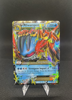 The Pokemon Company Pokemon TCG M Swampert EX XY87 Promo Mega EX Holo Eng HP - Image 2