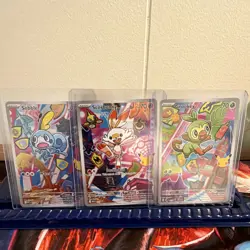 Pokemon TCG First Partner Collection 2021 Holo Promo 3 Card Lot Sobble EN - Image 1