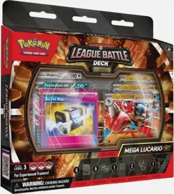 Pokemon TCG May League Battle Deck Mega Lucario ex Sealed Case 6 Decks - Image 1