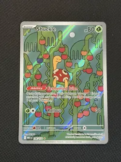 Pokemon TCG Mega Evolution 136/132 Shuckle Illustration Rare - NM - Image 1