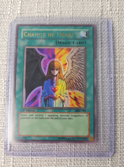 Yugioh Change of Heart 1st Edition MRD-060 Holo LP A - Image 3