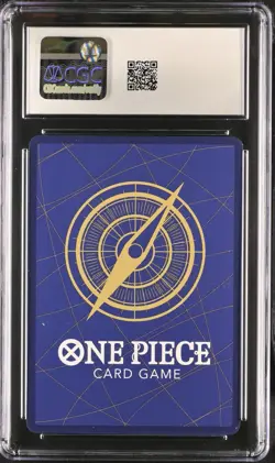 MONKEY D. LUFFY One Piece Card Game Meet Up Promo P-035 CGC 10 GEM MINT - Image 2