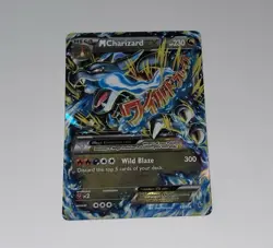 Mega M Charizard EX 69/106 Rare XY Flashfire Pokemon Holo Card NM - Image 1