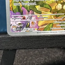 Erika's Tangela 218/217 ME: Ascended Heroes Illustration Rare Pokemon Card - Image 2