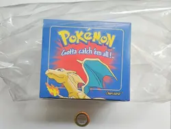 Pokemon 24k Gold Burger King Card Charizard 1999, EXTREMELY MINT, NEW SEALED - Image 1