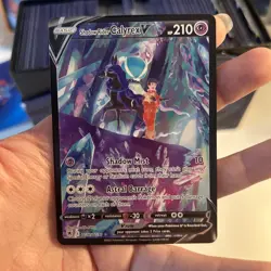Pokemon Card Shadow Rider Calyrex V TG17/TG30 Ultra Rare Astral Radiance NM - Image 4