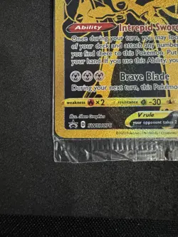 Zacian V SWSH076 SWSH: Sword & Shield Promo Cards Holo SEALED - Image 2