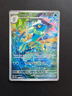 Frogadier 089/086 Chaos Rising Illustration Rare Pokemon Card TCG - Image 1