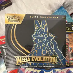Pokemon Mega Evolution Elite Trainer Box w/ Booster & Promo Card, English 6+ - Image 1