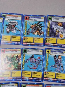 Original Digimon 1999 1st Editions Lot Of 54 Cards, 41 Digimon/ 13 Power Options - Image 3