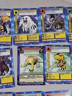 Original Digimon 1999 1st Editions Lot Of 54 Cards, 41 Digimon/ 13 Power Options - Image 5