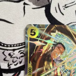 One Piece TCG Borsalino EB04-058 SR Alt Art Character Card JP 6000 - Image 3