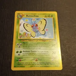 Butterfree 9/18 - NON-HOLO - Southern Islands - VINTAGE WOTC POKEMON CARD - MP - Image 1
