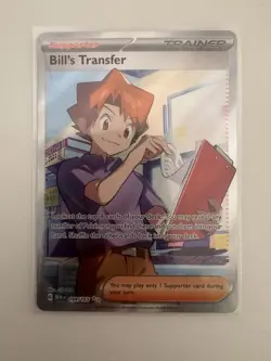 Pokemon TCG Bill's Transfer Scarlet & Violet-151 194/165 Holo Ultra Rare - Image 1