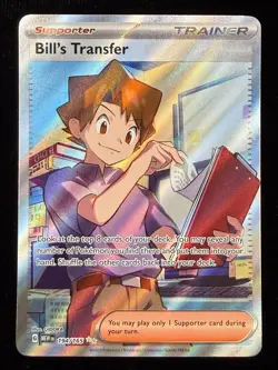 Bill's Transfer Holo Ultra Rare SV: Scarlet & Violet 151 194/165 NM - Image 1