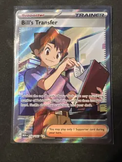 Pokemon TCG Bill's Transfer Scarlet & Violet-151 194/165 Holo Ultra Rare - Image 1