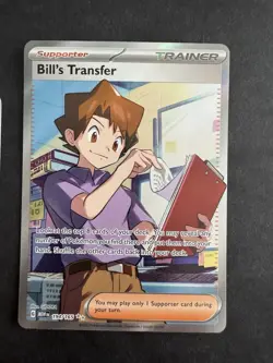 Pokemon - Bill's Transfer 194/165 Sv: Scarlet & Violet 151 Double Rare Holo - NM - Image 2