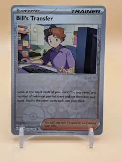 Pokemon - 194/165 - Bill's Transfer - Scarlet & Violet 151 & reverse holo - Image 3