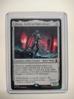 MTG Ultron, Artificial Malevolence (252/522) Marvel Super Heroes NM - Image 1