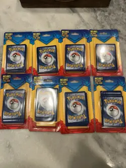 Lot of 8 Mystery POKEMON Pack of 20 Cards 1 Foil Card Factory Sealed UNOPENED 728192477089 - Image 1
