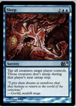 Sleep - U - Magic 2011 (M11) - 73 - NM - Foil - Image 1