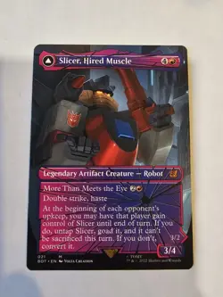 Slicer, Hired Muscle (Shattered Glass) Universes Beyond: Transformers Regular - Image 2