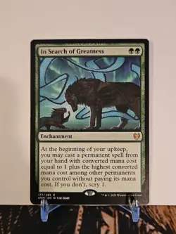 In Search of Greatness Kaldheim Regular Magic MTG #177 - Image 1
