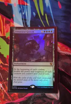 Unnatural Growth Innistrad Remastered Foil - Image 1