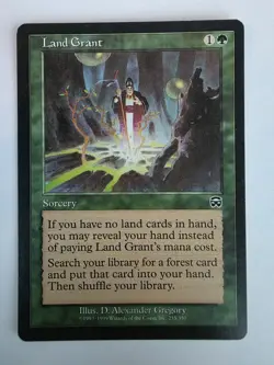 Wizards of the Coast MTG Land Grant Mercadian Masques Common 255 - PLAYSET - Image 3