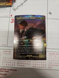 Squall, Gunblade Duelist (Borderless, Foil) Final Fantasy - Image 1