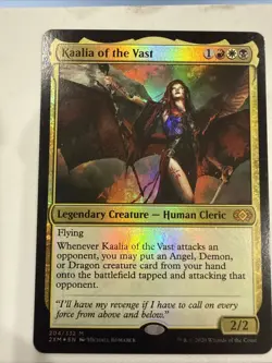 Foil Kaalia Of The Vast M/NM Magic: The Gathering MTG Commander Anthology - Image 1