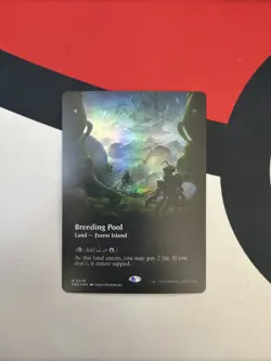 Breeding Pool Borderless Foil - Edge of Eternities MTG - Image 1
