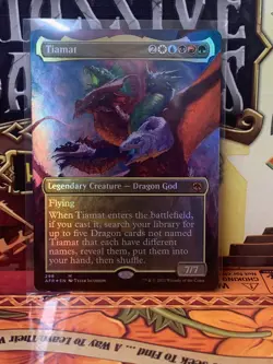 Tiamat (Borderless) Adventures in the Forgotten Realms Foil - Image 1