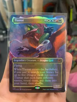 Tiamat (Borderless) Adventures in the Forgotten Realms Foil - Image 3