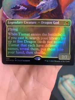 Tiamat (Borderless) Adventures in the Forgotten Realms Foil - Image 5