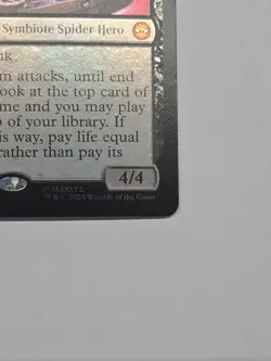 MTG Gwenom Remorseless 0286 Promo Marvel Spider-Man Foil Gift Box Exclusive - Image 4