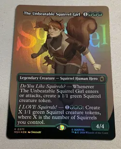 The Unbeatable Squirrel Girl (Borderless) Marvel Super Heroes Foil - Image 1