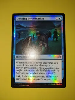 FOIL Ongoing Investigation x1 Shadows over Innistrad 1x Magic the Gathering MTG - Image 1