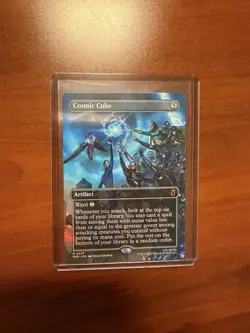 MTG Cosmic Cube (Borderless) (0337) Marvel Super Heroes 337 - Image 1