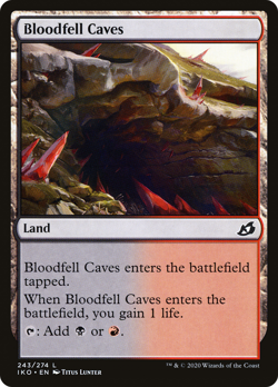 BLOODFELL CAVES ~mtg NM-M Ikoria Common x4 - Image 1