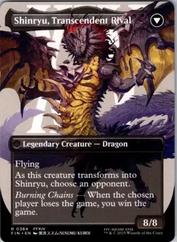 Zenos yae Galvus (Borderless) 384 Rare FINAL FANTASY Magic: The Gathering NM - Image 2