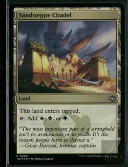 SANDSTEPPE CITADEL 266 UC MAGIC: THE GATHERING FOIL NM/M - Image 1