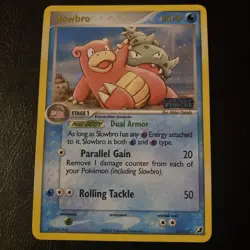 Pokemon Ex Unseen Forces Silver Star Ultra Rare Holo Slowbro 13/115 Stamped - Image 2