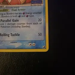 Pokemon Ex Unseen Forces Silver Star Ultra Rare Holo Slowbro 13/115 Stamped - Image 4