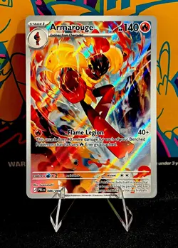 Armarouge 086 - Illustration Rare EN - NM Pokemon TCG Pitch Black Mega Evolution - Image 1