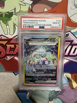 PSA 10 Terapagos ex 170/142 SIR - Stellar Crown - Pokemon - SHIPS FAST - Image 1