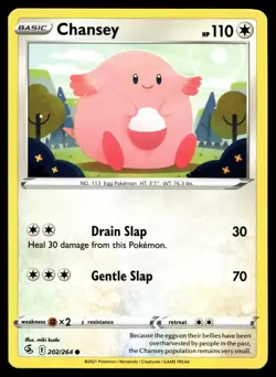 POKEMON CHANSEY FUSION STRIKE 202/264 C NM/M - Image 1
