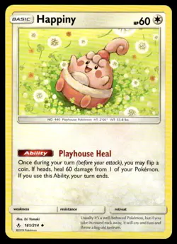 POKEMON HAPPINY UNBROKEN BONDS 161/214 UC NM/M - Image 1